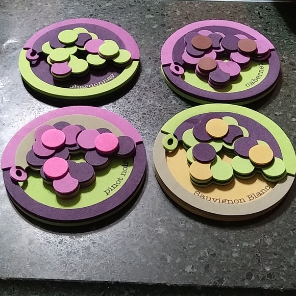 (4) Attachable Coasters - Picture 3 of 14